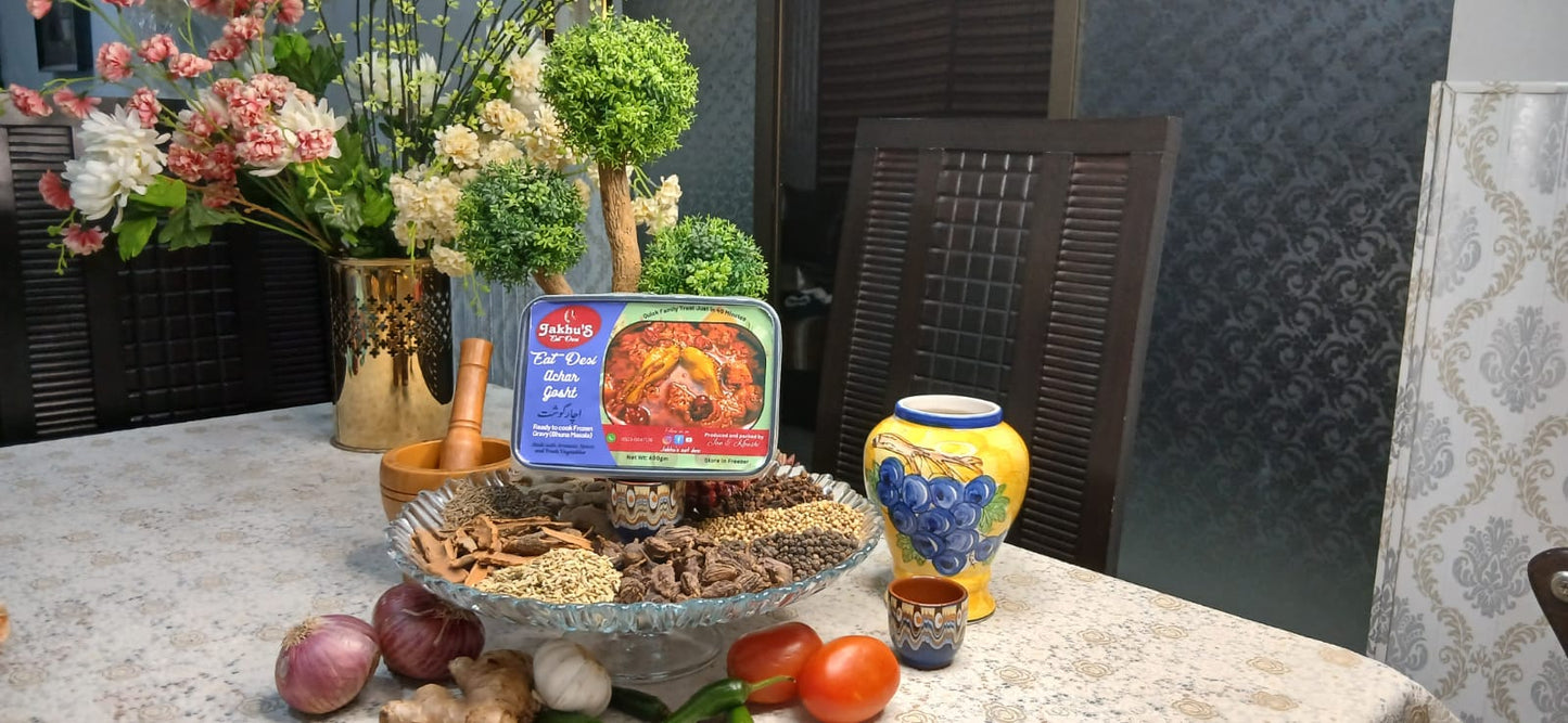 Achar Gosht (Ready to Cook Frozen Gravies)