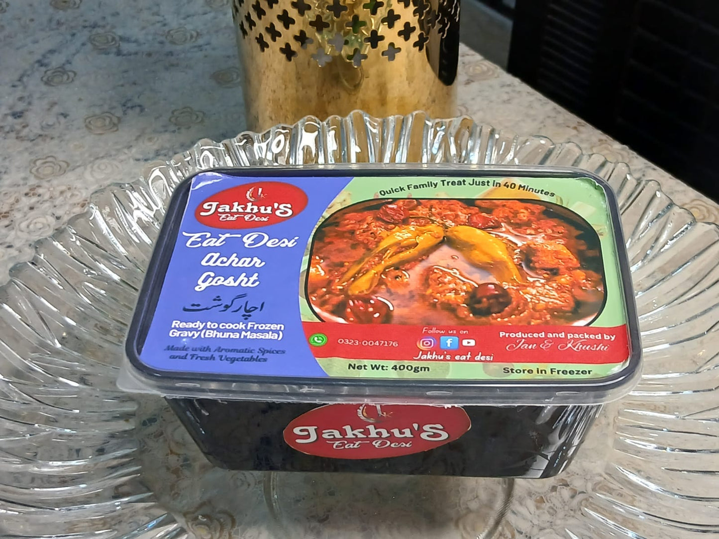 Achar Gosht (Ready to Cook Frozen Gravies)