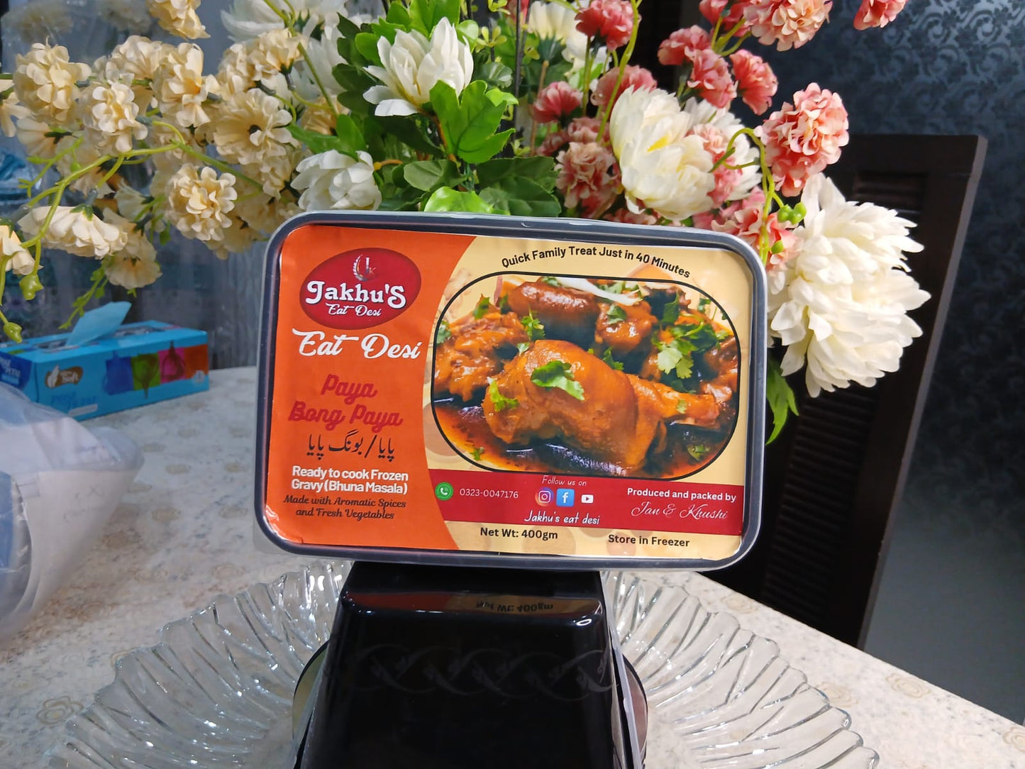 Bong Paya (Ready to Cook Frozen Gravies)